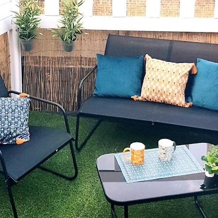 Le Chat Bleu - 26M2- Terrasse Sur Les Toits - Wi-Fi Amiens Esterno foto